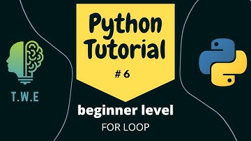 Python Tutorial for Beginners #6: For Loops