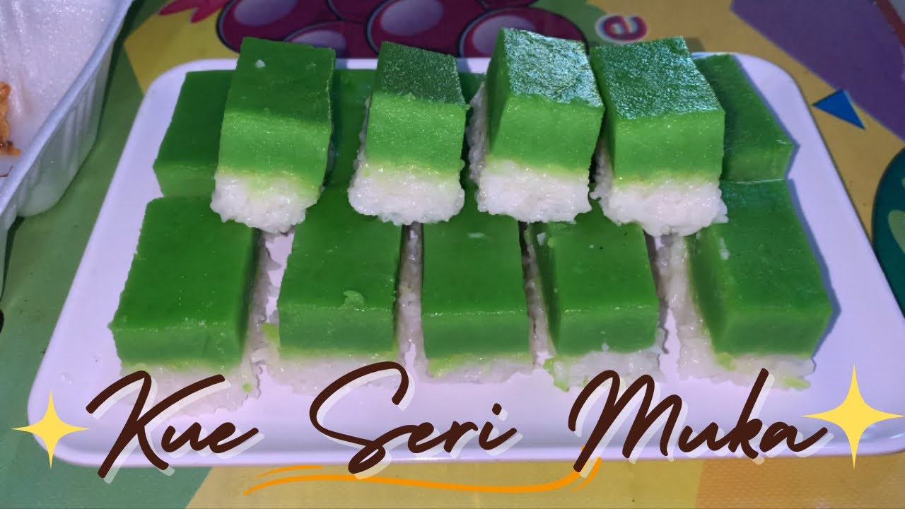 Kue Seri Muka Resep Dari Malaysia ‼️