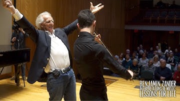 Bach: Cello Suite no. 2 - Allemande  and Sarabande (Benjamin Zander - Interpretation Class)