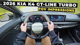 Kia K4 GT-Line Turbo Hatchback Is TREMENDOUS Value - POV Impressions