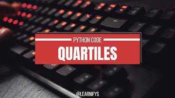 Python Code For Quartile