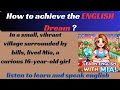 learn english fast through stories|Mia's English Dream: A Motivational Story to Learn English