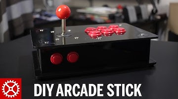 DIY Arcade Fighting Stick Controller for Retropie Gaming on Raspberry Pi