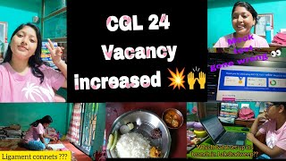 SSC CGL 24 preparation vlog 💪💯🔥 📚📖 #ssc #cgl