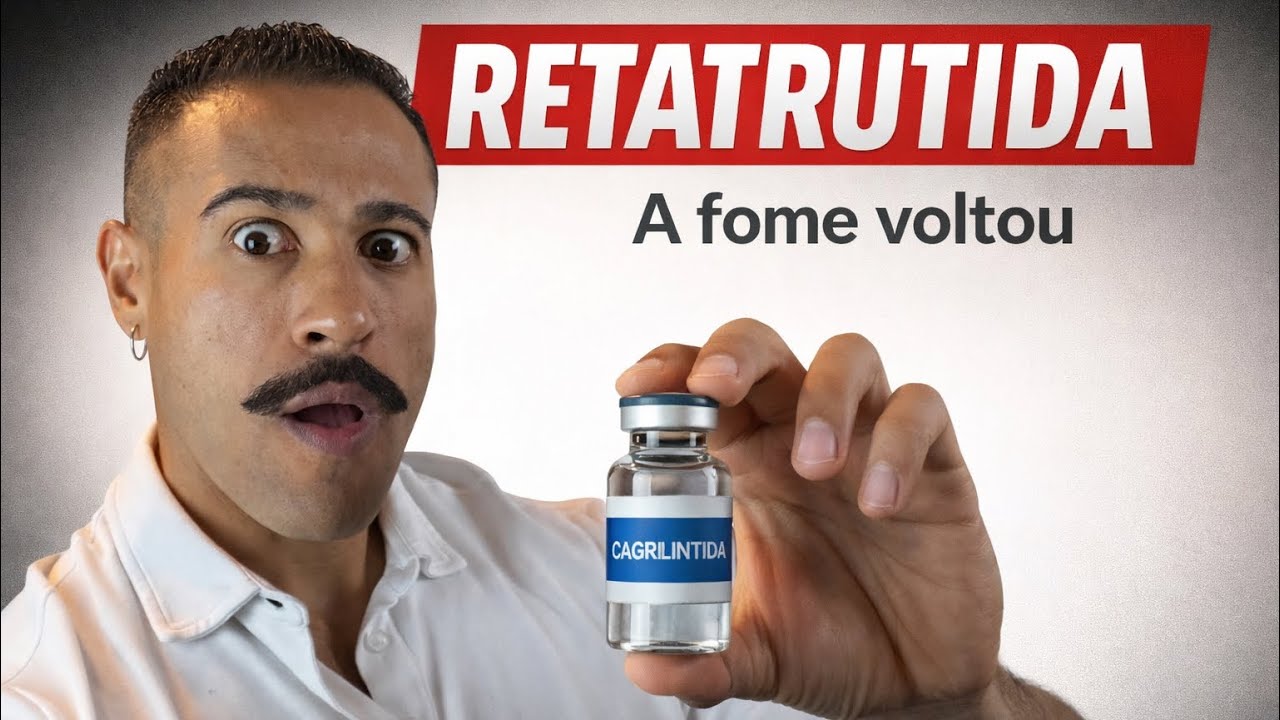 Retatrutida; A fome voltou - CAGRILINTIDA pode te ajudar nisso