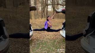 Gymnastics splits challenge - flexibility check - Tiktok Video
