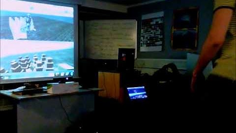 Kinect + Unity - MA DIM - Middlesex University 2011