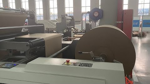 High Speed 200pcs/Min| B330 Roll Feed Square Bottom Paper Bag Making Machine to Italy