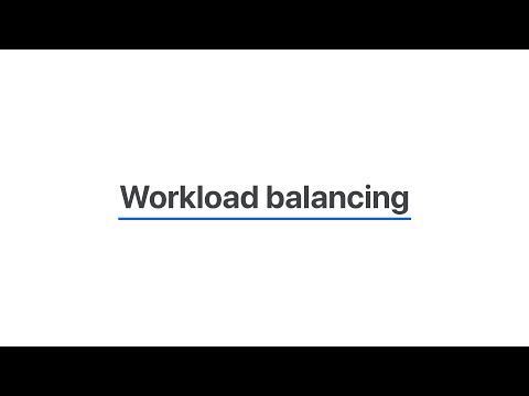 Workload balancing: round-robin and other methods