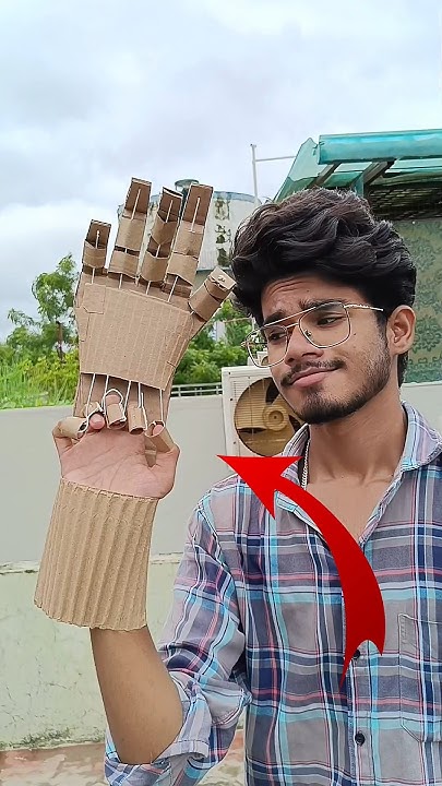 ROBOTIC HAND || how to make ROBOTIC HAND - YouTube