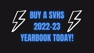 SVHS Yearbook Marketing