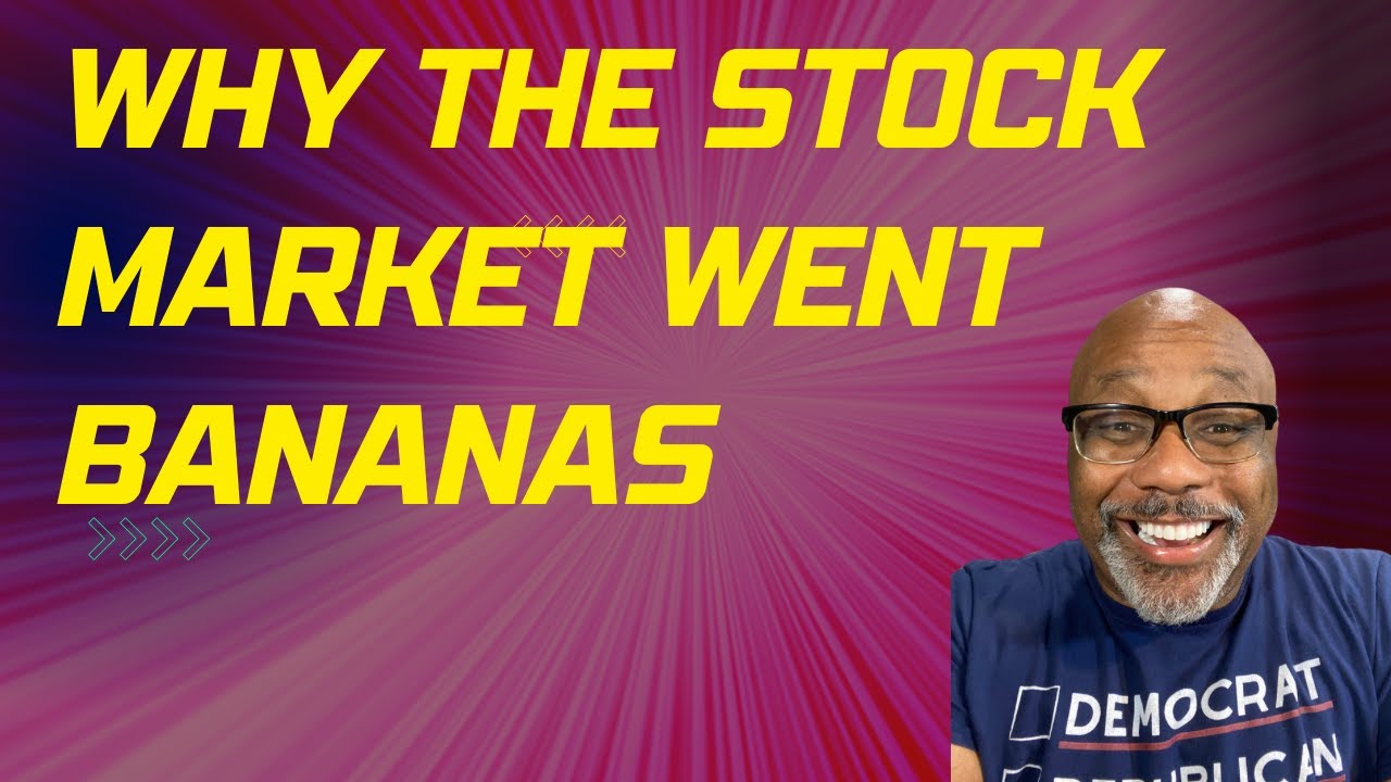 The stock market went insane today Dr Boyce Watkins YouTube