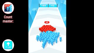 Count Masters Crowd Clash  Stickman running game  Gameplay GameplayvideoTOP satisfying Tiktok App screenshot 1