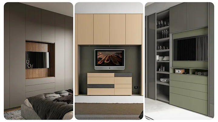 Modern Wardrobe With Tv Unit Design Ideas | Latest Bedroom Cupboard with Tv Cabinet | Home Interior
