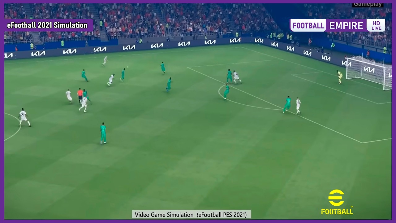 eFootball PES 2021 | BELGIUM vs SENEGAL | eFootball PES 2021 |  Video Game Simulation