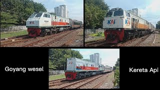 Goyang wesel ala Kereta Api Sancaka, Ranggajati dan Logawa