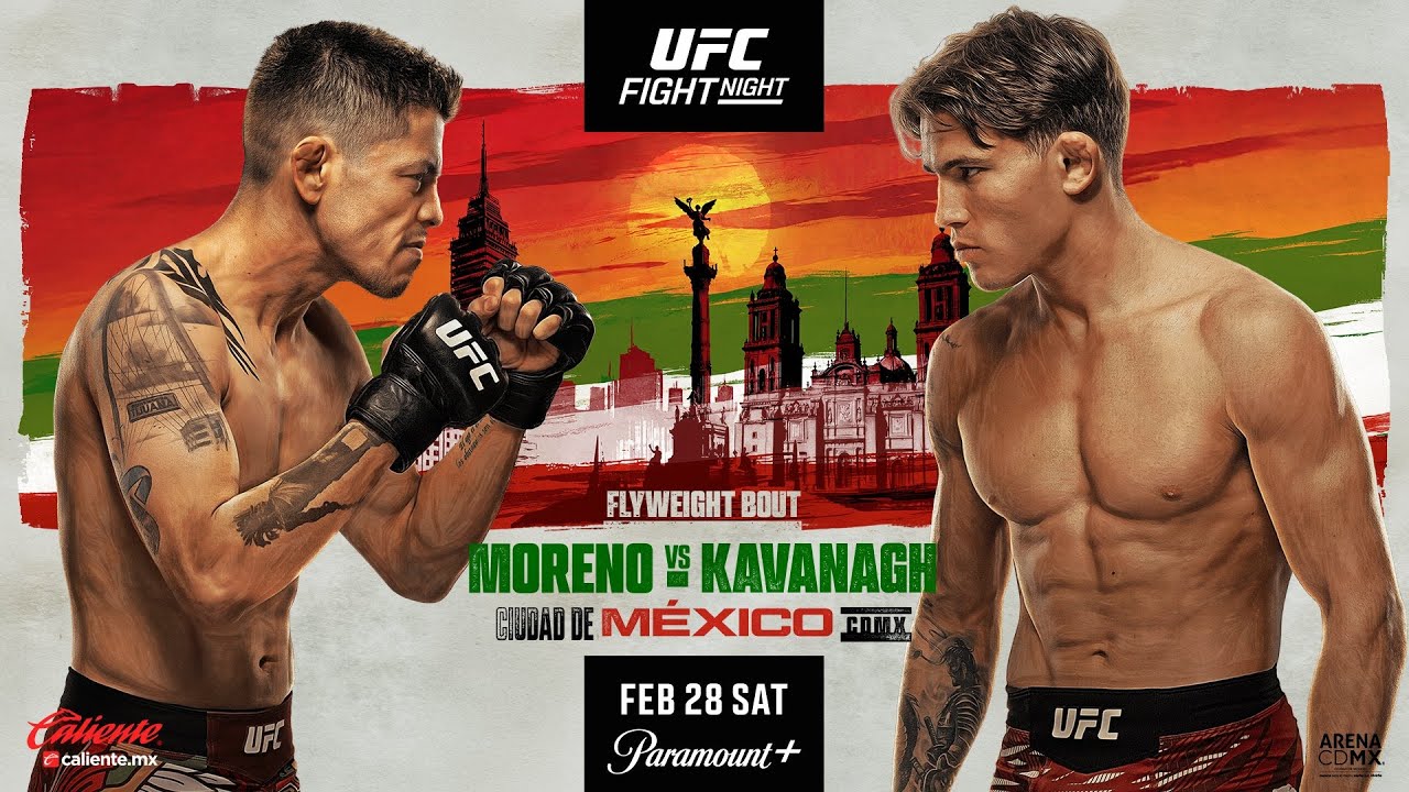 UFC Mexico: Moreno vs. Kavanagh LIVE STREAM & FIGHT COMPANION