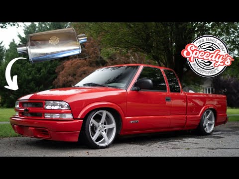 “SPEEDY SMOOTH” Muffler - 2.2L Chevy S10