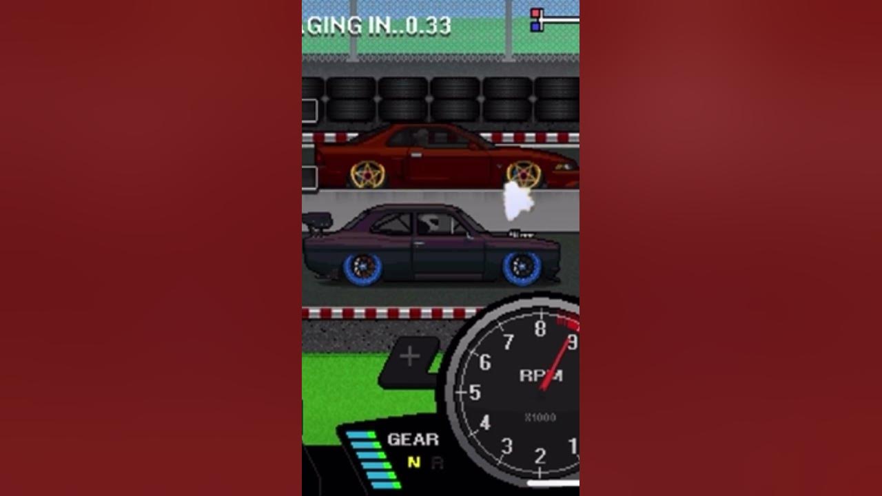 Fastest Car In Pixel Car Racer 2021 Worlds fastest car in pixel car racer 6.000 seconds #game #gaming #