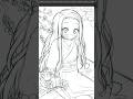 it was exhausting but I like her 😶‍🌫️#art #demonslayer #nezuko #fyp #anime