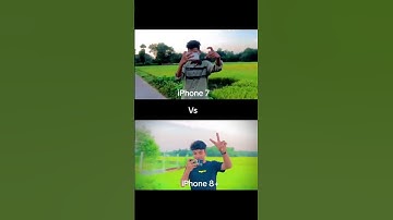 iPhone 7 vs iPhone 8+ Camera test #edits #iphoneedit #iphone7 #iphone8plus #btledits #photoediting