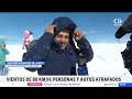 VIENTO BLANCO causó estragos en Volcán Osorno: Turistas enfrentaron ráfagas de viento de 50 km/h