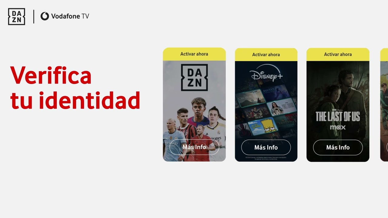 ¿Cómo activar DAZN con Vodafone TV?