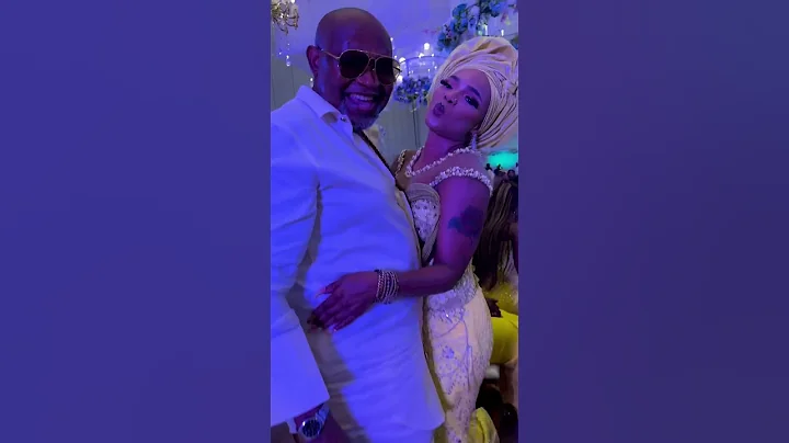 IYABO OJO AND HER HUSBAND STORM WARRI PIKIN WEDDING WITH TOUCH OF LOVE