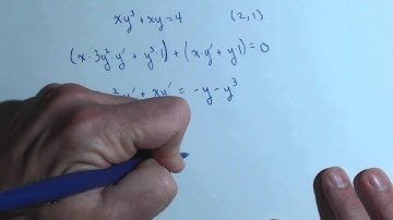 Find a Tangent Line with Implicit Differentiation
