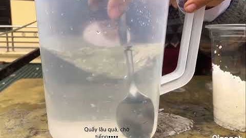 Cách pha nước muối sinh lí (9‰) tại nhà