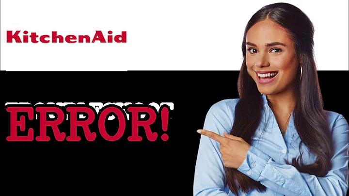 Kitchen Aid Dishwasher Error Code 4-3 (2025)