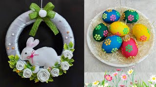 2 Affordable spring/Easter décor idea made with simple materials | DIY Easter craft idea 🐰5