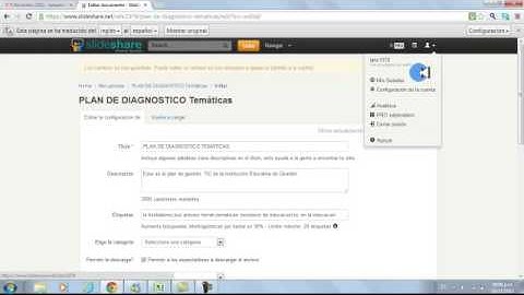Tutorial Subir Presentaciones en Slideshare