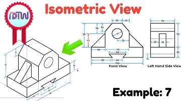 Engineering Drawing Demystified: Isometric Views from Orthographic Projections | ADTW Study