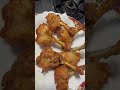 Fried chicken lollipop sarap #satisfying #food #asmrsounds #asmr #japan #karaage #friedchicken