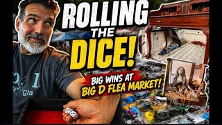 Rolling the Dice at This Flea Market Paid Off BIG! | Flea Market Flipping for Profit