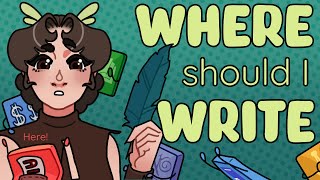 Find a perfect place for crafting your story! | Introduction to writing screenshot 4