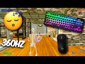 Steelseries apex pro tkl asmr  tilted zone wars gameplay  satisfying keyboard fortnite 360 fps 4k