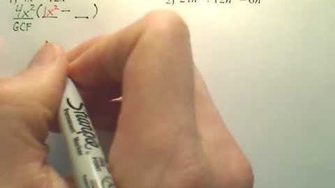 8.2 Factoring by GCF - Algebra 1