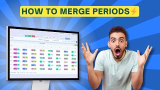 how to merge clasess using session row builder in timetableforme