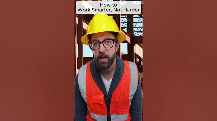 How to Work Smarter  Not Harder   #construction #working #work