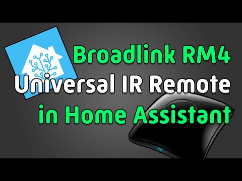 Universal IR Remote in Home Assistant using Broadlink RM4/Pro