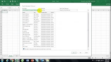 Sửa font tiếng Việt bị lỗi từ Google form nhờ excel