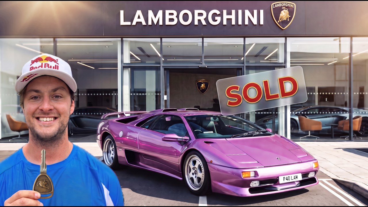 I BOUGHT THE ULTIMATE POSTER CAR!! LAMBORGHINI DIABLO SV — Transcript