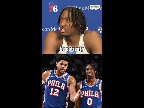 Tyrese Maxey recalls Tobias Harris story from his rookie year