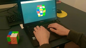 Virtual cube 8.95 avg of 5