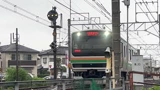 【良いジョイント音】JR宇都宮線1631E列車通過ジョイント音