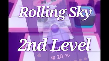 Rolling Sky - "II" 100% Completed (All Gems) @60fps
