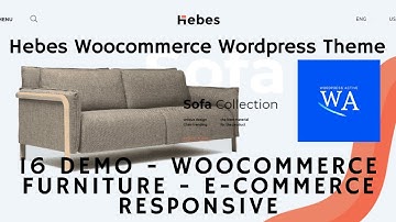 Hebes Wordpress Woocommerce E-Commerce Theme - Hebes Wordpress E-Ticaret Teması Demoları