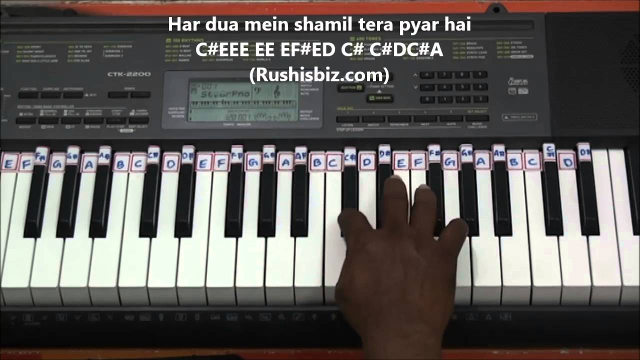 Pehli Nazar Mein Kaisa Jadu Kar Diya Piano Notes Video Rushis Biz Music pehli nazar mein kaisa jadu kar diya